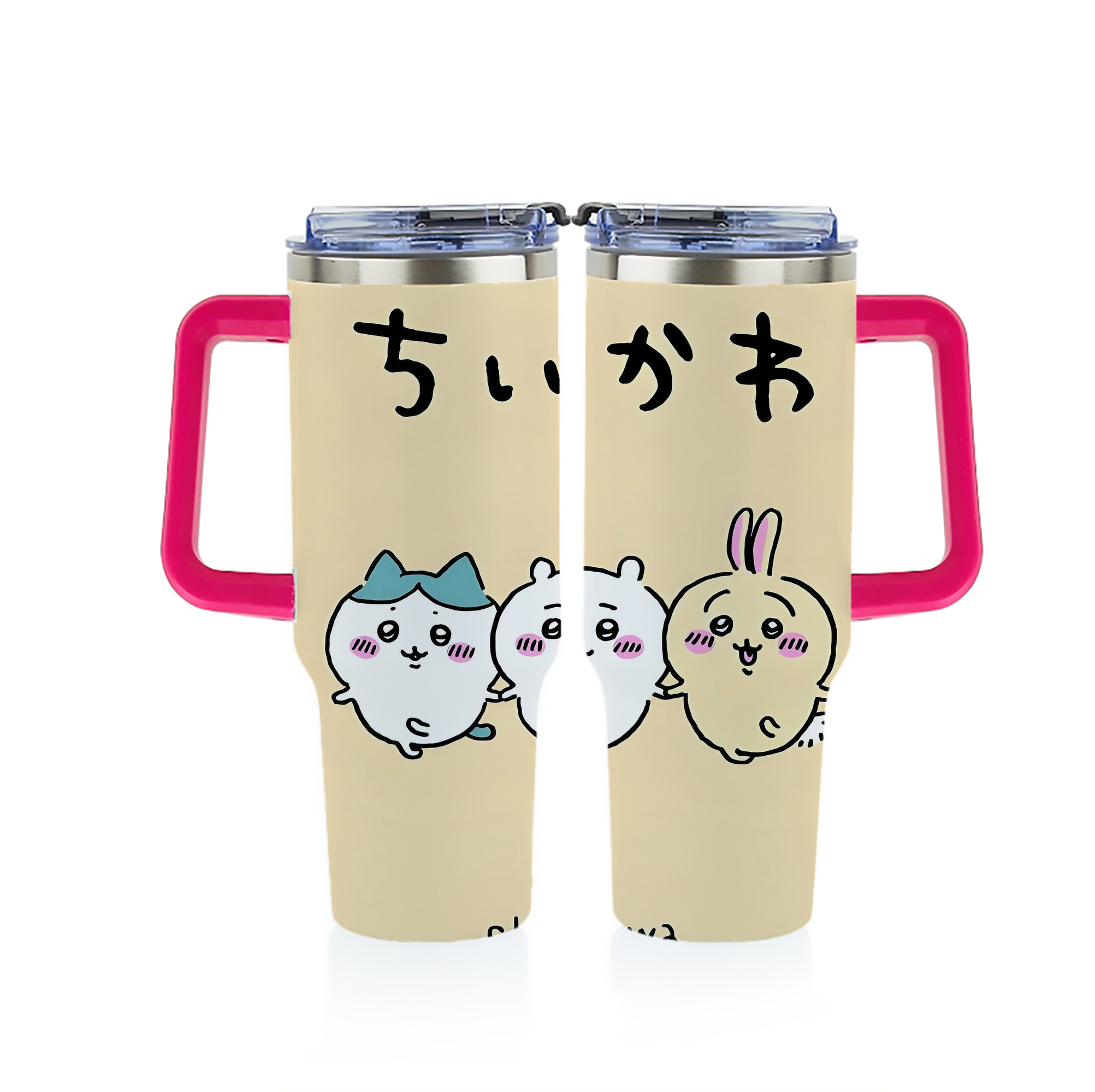 （画像用） ちいかわ Chii-kawa 1200ｍLフルプリント車用タンブラー